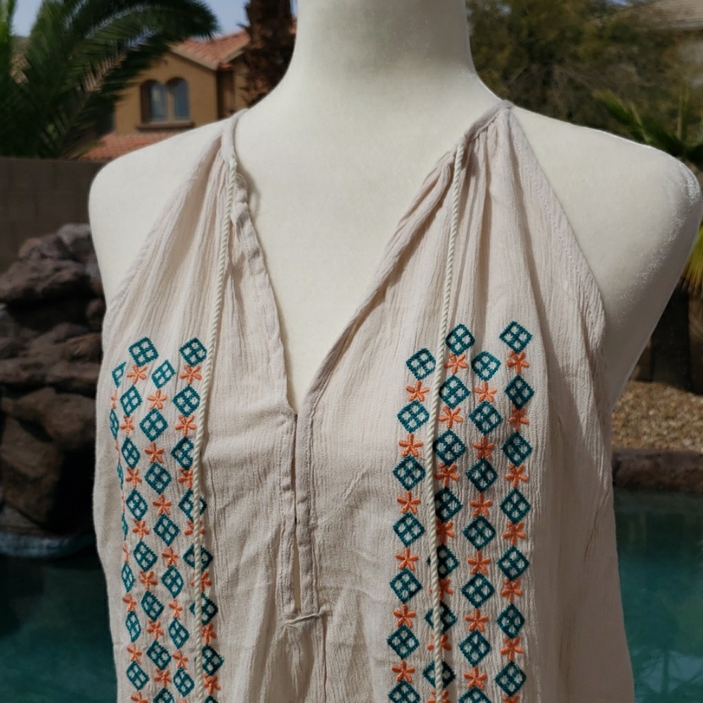 *FINAL PRICE* NEW Tribal Sleeveless Boho Tank Top - Picture 4 of 8